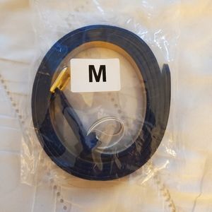 Popsy navy skinny belt